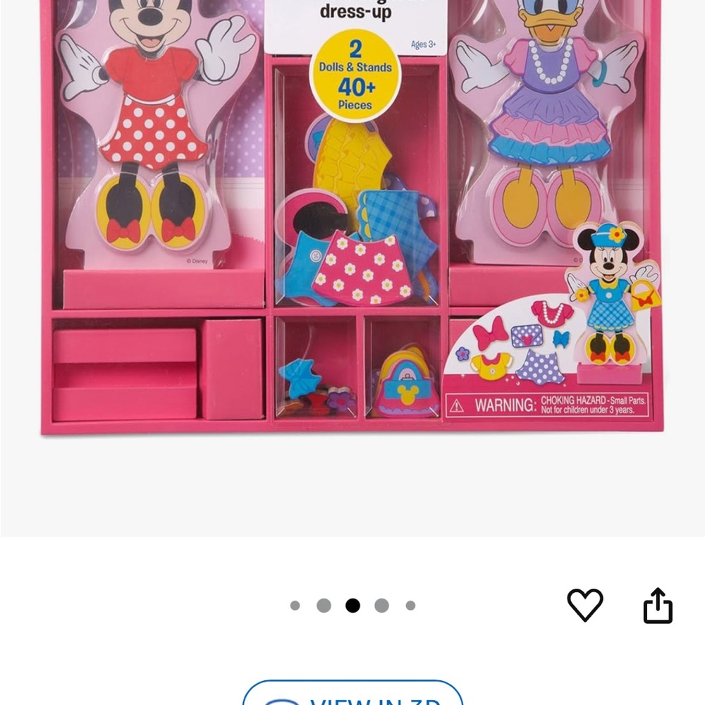 Disney Minnie and Daisy Dress-Up Set - Pink and Purple